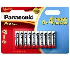 Panasonic Pro Power Gold AAA Žmogus-voras – 10 Szt