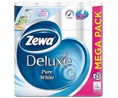 Tualetinis popierius Zewa Deluxe Pure Baltas, 32 vnt.
