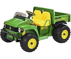 Peg Perego John Deere Double visureigis, maitinamas 12V Gator HPX akumuliatoriumi