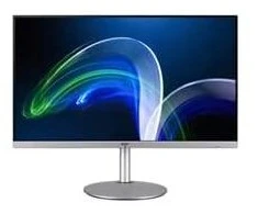 Monitorius Acer CB322QKsemipruzx - 31.5" | IPS | 4K UHD | HDR10 | 99% sRGB | USB-C 65W | RJ-45 | 2x USB 3.0 Hub | KVM | Pivot | Height Adjust 150 mm | EPEAT Sidabrinis | Sidabrinė