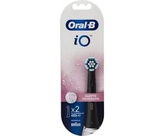 Końcówka Oral-B Oral-B iO Dantų šepetėlis galvutės Gentle Cleaning Juodas 2 vnt.