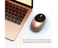 Belaidė pelė Satechi 1200 dpi bluetooth M1 auksinis