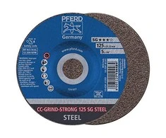 Šlifavimo diskas PFERD CC-Grind-Strong 125 SG Steel