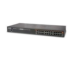 Šakotuvas Planet 12-Port Gigabit IEEE 802.3at PoE+ Managed Injector Hub (360 vatų)