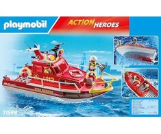 Playmobil Action Heroes 71598 Priešgaisrinės gelbėjimo valtis