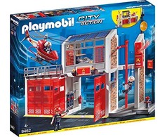 PLAYMOBIL CITY ACTION Ugniagesių gaisrinė su kopėčiomis, 9463