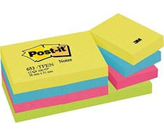 Post-it 653-TFEN 38x51mm 12x100 lapų energetinė paletė