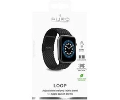 Išmaniojo laikrodžio Apple Watch 1/2/3/4/5/6/SE dirželis, Juodos spalvos, 42/44mm