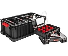 Q-Brick MULTI System TWO BOX 200 dėžė su 6 dėtuvėmis