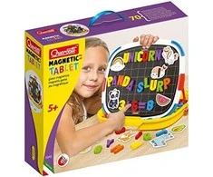 Quercetti Planšetė Magnetico Letters &amp; Numbers - Edukacinis Žaislas