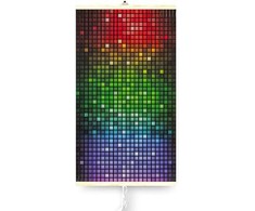 Infraraudonųjų spindulių Šildytuvas - lankstus šildymo skydelis 430W TRIO pattern 4 mozaika, išmatavimai 100x57cm su reguliatoriumi