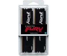 RAM KINGSTON 64GB 6000MT/s DDR5 CL36 DIMM rinkinys iš 2 FURY Beast Juodas EXPO