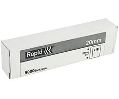 Vinukai be galvos 21P 0,8mm ilgis 20mm cinkuoti RAPID