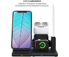 Įkroviklis Realpower RealPower ChargeAIR Connect Išmanusis telefonas, Išmanusis laikrodis, Planšetė Juodas USB Bezprzewodowe ładowanie Wewnętrzna