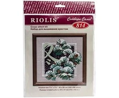 RIOLIS – Create It Yourself – Siuvinėjimo rinkinys „Žiema“ 814 (20x20 cm)