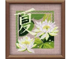 RIOLIS - Create It Yourself - Siuvinėjimo rinkinys „Vasara“ 811 (20x20 cm)