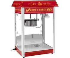 Royal Catering Profesionalus, efektyvus reguliuojamas spragėsių aparatas 230V 1,6kW raudonas