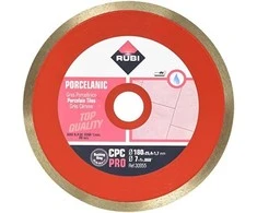 RUBI DIAMOND DISKAS CPC 180 x 25,4 mm PRO, SKIRTA PORCELININĖ GRAS