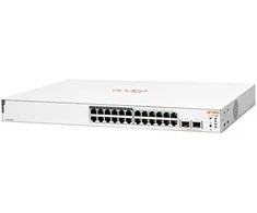 Šakotuvas „Hewlett Packard“ (HP) „HPE Networking Instant On 1830“ 26 prievadų „PoE+“ jungtis [24x Gigabit LAN, 2x SFP, „PoE+ 195W“]