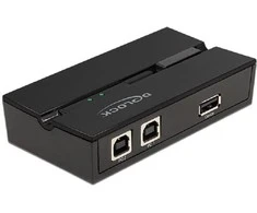 Šakotuvas Delock USB 2.0 Switch for 2 PCs on 1 device - 11491