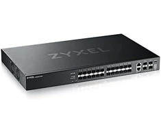 Šakotuvas ZYXEL XGS2220-30F, L3 prieigos komutatorius, 24X1G SFP, 2X10MG RJ45, 4X10G SFP+ UPLINK, įskaitant 1 metų „Nebulaflex Pro“ (5 metų garantija)