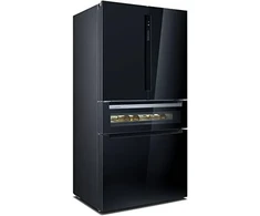 Siemens KF96RSBEA side-by-side šaldytuvas Freestanding 572 L Juodas