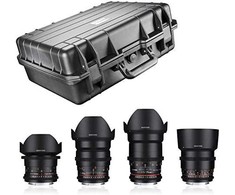 Objektyvas Samyang Video DSLR pagrindinis rinkinys II Sony E