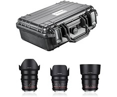 Objektyvas Obiektyw Samyang Samyang Video DSLR basic Set Sony E