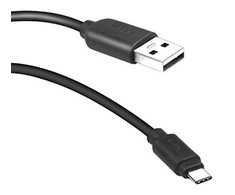 KABELIS USB - USB-C SBS 1.5M JUODA (USB 3.0) #