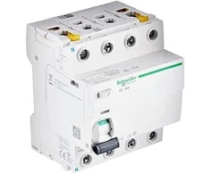 Schneider Electric Schneider diferencinis srovės perjungiklis 4P 40A 0.03A A tipo - A9Z21440