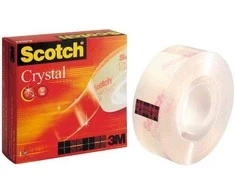 Lipni juostelė 3M Scotch Crystal Clear 600, 19 mm x 33 m, ypač skaidri