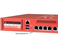 Maršrutizatorius Ugniasienė tinkle Securepoint Securepoint RC300S G5 Security UTM Appliance (SP-UMS -11612) - 40- 50- 3825