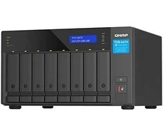 Serveris QNAP TVS-h874 NAS Tower Intel® CoreTM i7 32 GB DDR4 0 TB QuTS Hero Juodas
