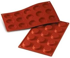 Silikomart silikoninė forma mini kanelėms 18dalių(d3,5xh3,5cm)