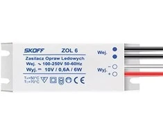 SKOFF LED maitinimo šaltinis 10V ZOL 7 / 10V-7W