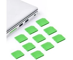 Šakotuvas Smart Keeper Smartkeeper SmartKeeper Mini "SD Port" Blocker grün 10 Stk.