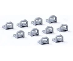 Šakotuvas SLSART Kabelių Priedas - SmartKeeper BL04P1GY 10 USB B-Port Blokatoriai Mini Pilki