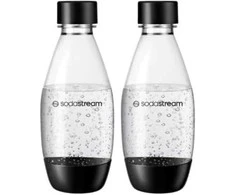 Buteliukai SodaStream DWS Fuse, juodos spalvos, 2 x 0,5 l