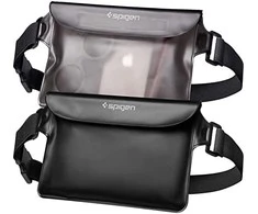 Spigen Aqua Shield A621 vandeniui atsparus dėklas hip bag + floating – juodas
