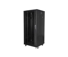 LANBERG FF01-6627-12B-KPL laisvai pastatomas stovas 19 išmontuojamas plokščias paketas 27U/600x600mm juodas