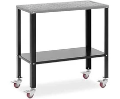 Stamos Germany Mobilus surinkimo suvirinimo stalas su lentyna iki 544kg, 91x46cm