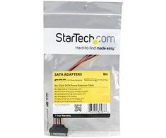 StarTech SATA 15 kontaktų – SATA 15 kontaktų, 0,2 m, daugiaspalvis (SATAPOWEXT8)