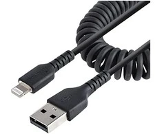 StarTech USB kabelis USB-A – žaibiškas 0,5 m juodas (RUSB2ALT50CMBC)