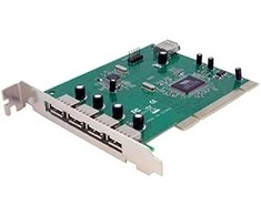 Kontrolierius StarTech 7 UOSTO BIP - USB ADAENE CARD