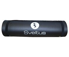 Gimnastikos kilimėlis SVELTUS TRAINING MAT 1359 140x60x1cm Juodas