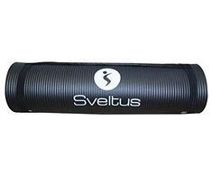 Gimnastikos kilimėlis SVELTUS TRAINING MAT 1359 140x60x1cm Juodas