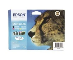 Epson C13T07154012 Ink cartridge multi pack, Juodas, Cyan, Magenta, Geltona