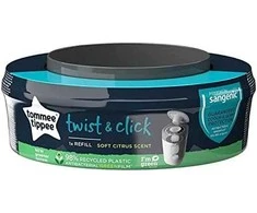TOMMEE TIPPEE kasetė SANGENIC TWIST REFILL sauskelnių konteineriui, 1 vnt., 85100602