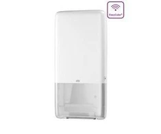 Popierinių rankšluoščių dozatorius TORK PeakServe Continuous H5, 101 x 370 x 730 mm, baltos sp. 552500
