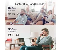 Maršrutizatorius TP-Link RE335 WLAN kartotuvas